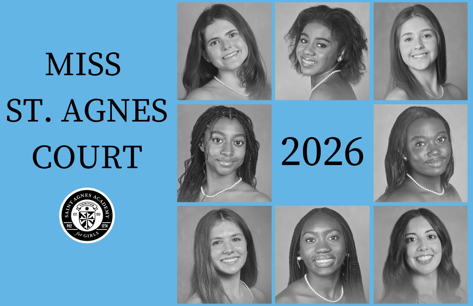 Meet the Class of 2026 Miss St. Agnes Court