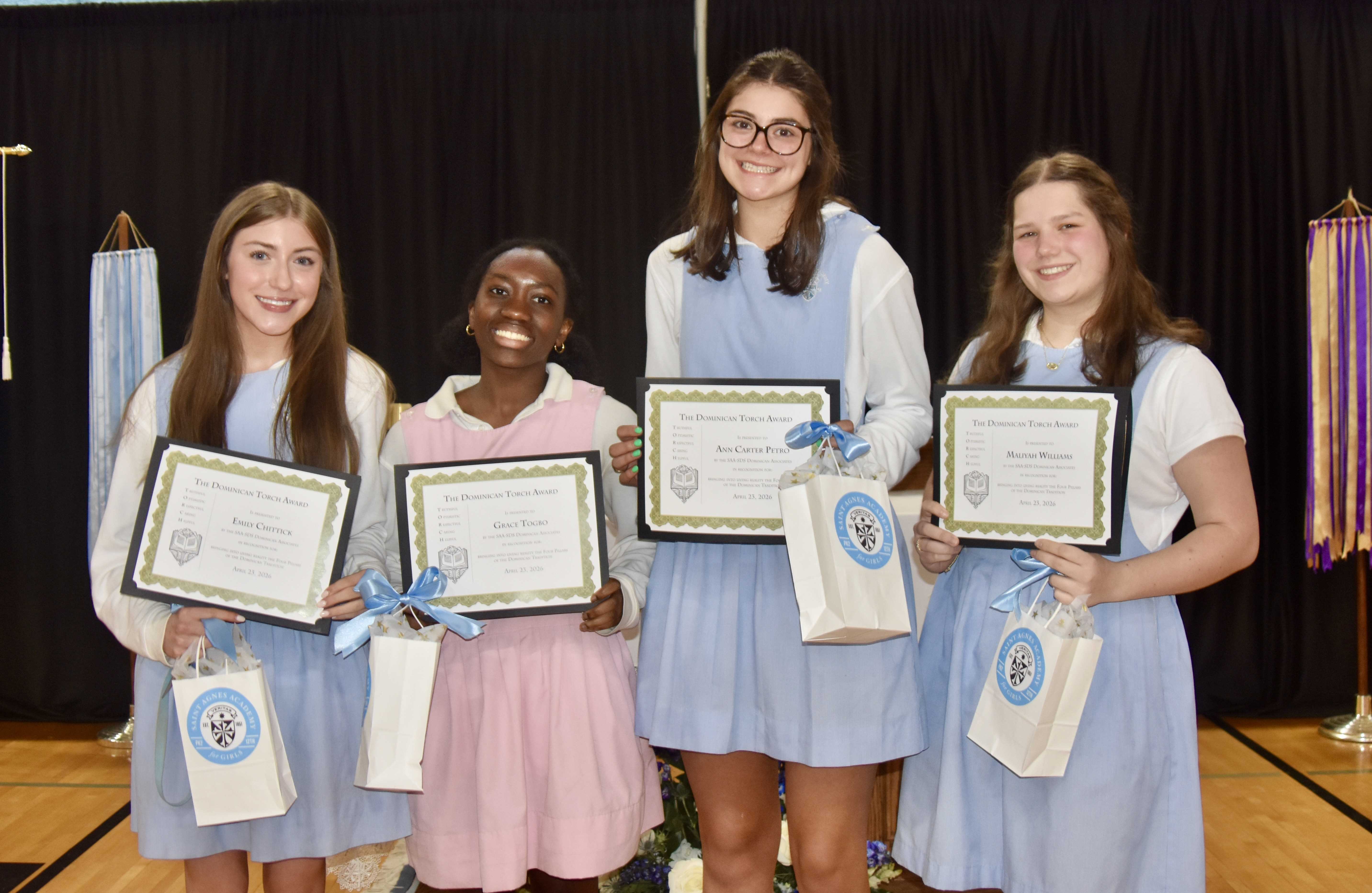 Second Semester Upper School Torch Awards
